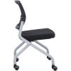 Lorell Armless Mesh Back Training Chair5