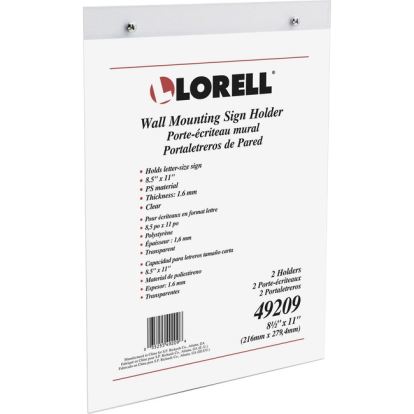 Lorell Wall-Mounted Sign Holder1