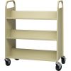 Lorell Double-sided Book Cart3