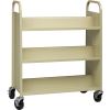 Lorell Double-sided Book Cart4