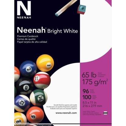 Neenah Printable Multipurpose Card Stock - Bright White1