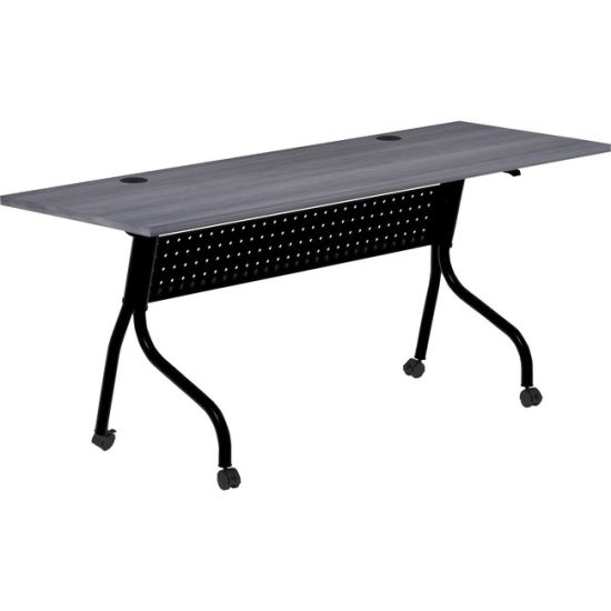 Lorell Charcoal Flip Top Training Table1