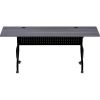 Lorell Charcoal Flip Top Training Table4