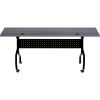 Lorell Charcoal Flip Top Training Table5