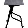 Lorell Charcoal Flip Top Training Table6