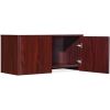 Lorell Essential Series Mahogany Wall Mount Hutch1