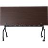 Lorell Mahogany Flip Top Training Table2