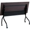 Lorell Mahogany Flip Top Training Table3