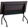 Lorell Mahogany Flip Top Training Table3