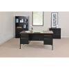 Lorell Fortress Series Double-Pedestal Desk5