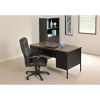 Lorell Fortress Series Double-Pedestal Desk8