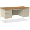 Lorell Fortress Series Double-Pedestal Desk1