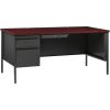 Lorell Fortress Series Left-Pedestal Desk1