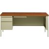 Lorell Fortress Series Left-Pedestal Desk2