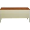 Lorell Fortress Series Left-Pedestal Desk3