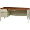 Lorell Fortress Series Left-Pedestal Desk4