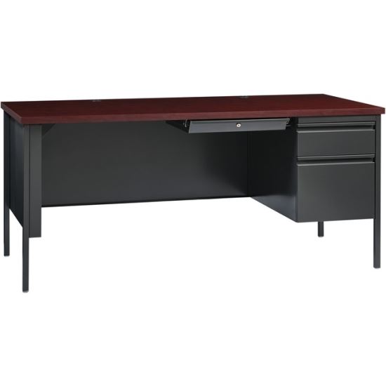 Lorell Fortress Series Right-Pedestal Desk1