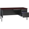 Lorell Fortress Series Right-Pedestal Desk5