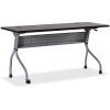 Lorell Espresso/Silver Training Table1