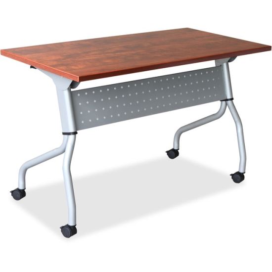 Lorell Cherry Flip Top Training Table1