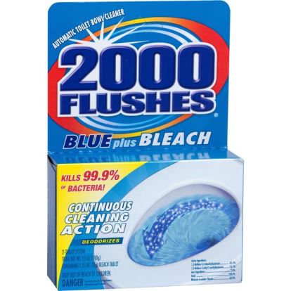 WD-40 2000 Flushes Blue/Bleach Bowl Cleaner Tablets1