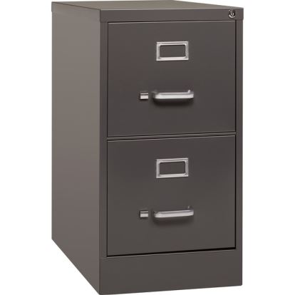 Lorell Fortress Series 26.5'' Letter-size Vertical Files - 2-Drawer1