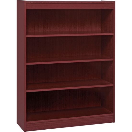 Lorell Panel End Hardwood Veneer Bookcase1