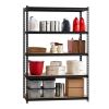 Lorell 2,300 lb Capacity Riveted Steel Shelving3