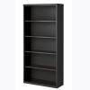 Lorell Fortress Series Charcoal Bookcase3
