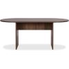 Lorell Essentials Walnut Laminate Oval Conference Table2