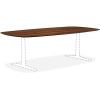 Lorell Knife Edge Walnut Rectangular Conference Tabletop1