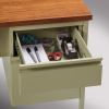 Lorell Fortress Series Right-Pedestal Desk6