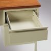 Lorell Fortress Series Right-Pedestal Desk7