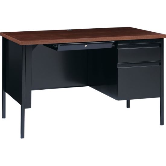 Lorell Fortress Series 48" Right Single-Pedestal Desk1