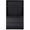 Lorell 36" Lateral Hanging File Drawers Combo Unit2