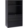 Lorell 36" Lateral File Drawer Combo Unit1