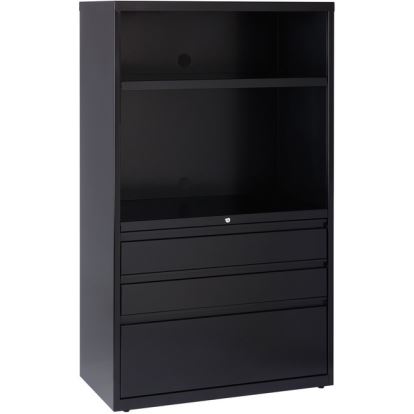 Lorell 36" Lateral File Drawer Combo Unit1