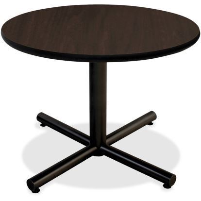 Lorell Hospitality Espresso Laminate Round Tabletop1