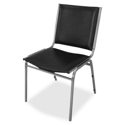 Lorell Padded Armless Stacking Chairs1