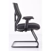 Lorell Conjure Sled Base Guest Chair4