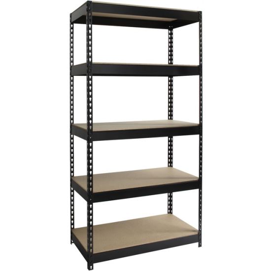 Lorell Riveted Steel Shelving1