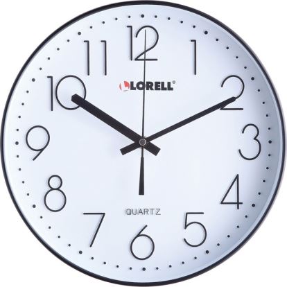 Lorell 12" Quiet Wall Clock1