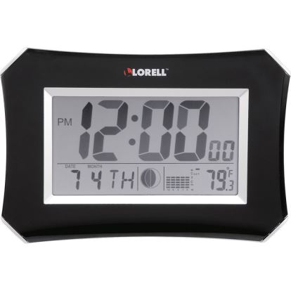 Lorell LCD Wall/Alarm Clock1