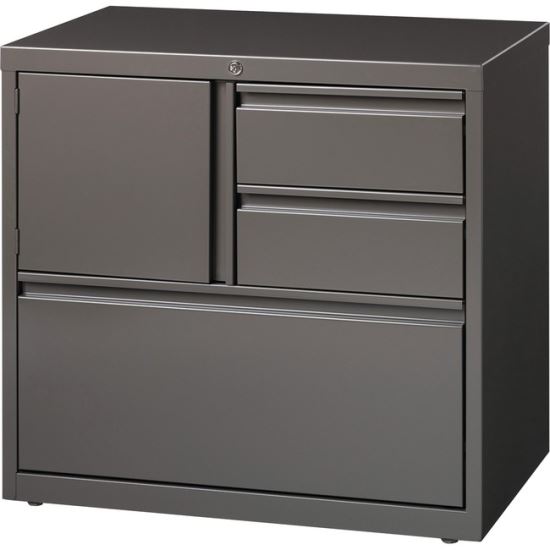 Lorell 30" Personal Storage Center Lateral File - 3-Drawer1