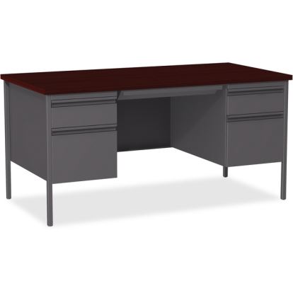 Lorell Fortress Series Double-Pedestal Desk1