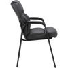 Lorell Bonded Leather High-back Guest Chair5