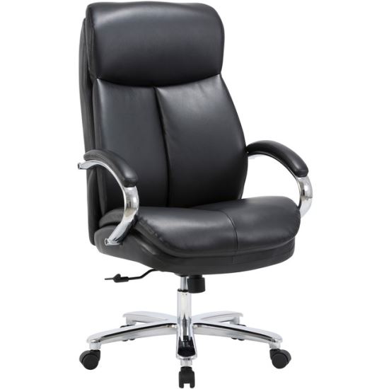 Lorell Executive Leather Big & Tall Chair1