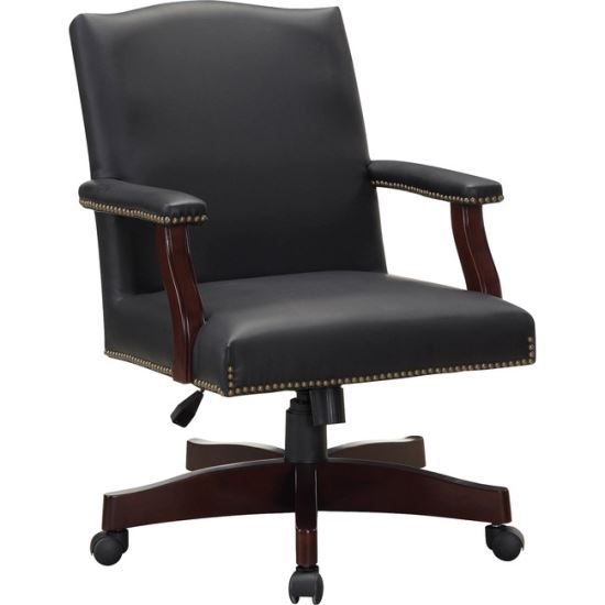 Lorell Traditional Executive Bonded Leather Chair1