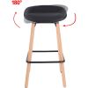 Lorell Modern Low-Back Stool8