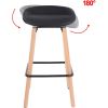 Lorell Modern Low-Back Stool9